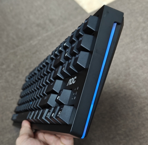 Bàn Phím Cơ AOC GK233BH (Cũ) - 3 Mode, Hotswap, Switch Leobog, LED Viền | MKShop