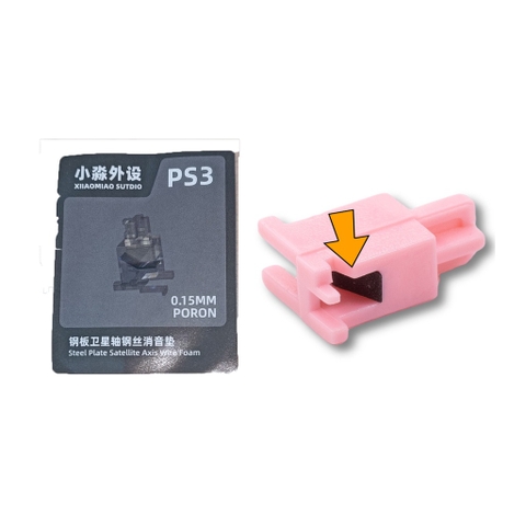 Set đệm Foam Poron Mod stab PCB mount bàn phím cơ