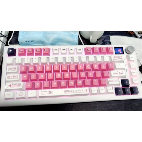 KIT Bàn phím cơ không dây XJ80 | MẠCH XUÔI | HOTSWAP Led RGB | Type C | Bluetooth 5.0 | Wireless 2.4G