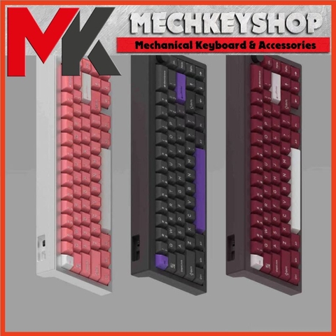 [Có sẵn] Kit bàn phím cơ Cidoo V65 R2 vỏ nhôm Aluminum Dual Mode QMK VIA Mạch xuôi hotswap