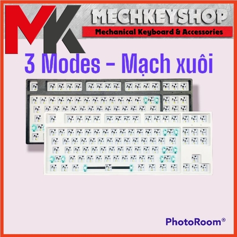 Kit bàn phím cơ Player 87 - 3 Modes Mạch xuôi Hotswap RGB