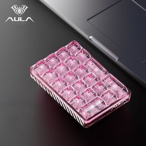 Bàn phím cơ numpad AULA F21 mini 21 phím bluetooth / có dây / 2.4G thích hợp cho Windows / MAC / Android