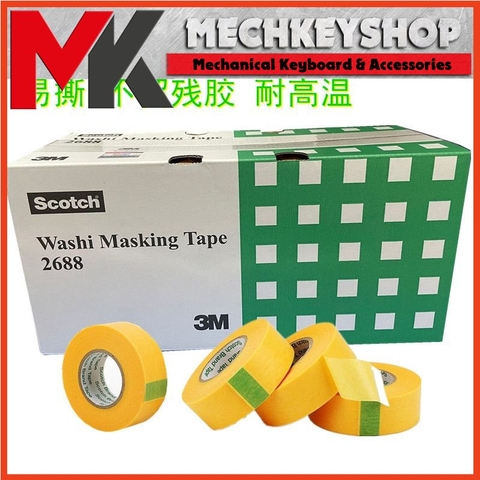 Băng keo Tape mod 3M Băng keo washi 3M 2688 Scotch tape mod bàn phím cơ