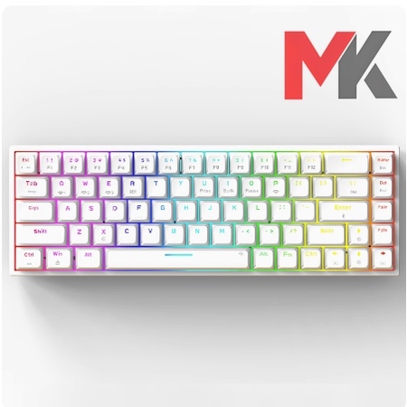 Bàn phím cơ ColorReco C068 - LED RGB - Hotswap 5 pin - Không dây 3 mode