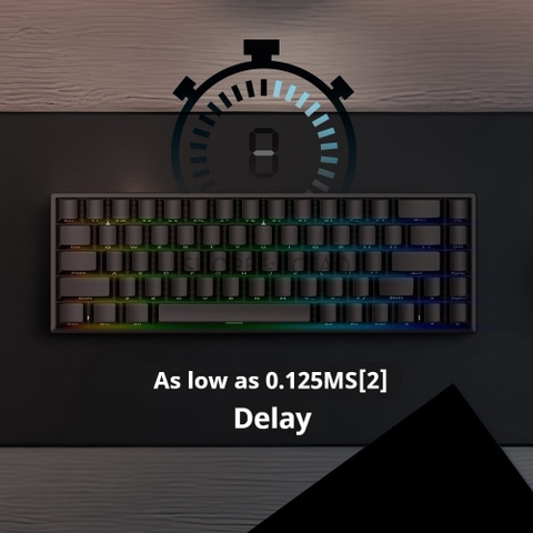 Bàn Phím Cơ MARS68 Pro Wireless | 3 Chế Độ, Rapid Trigger, Return Rate 8k, LED RGB | MKShop