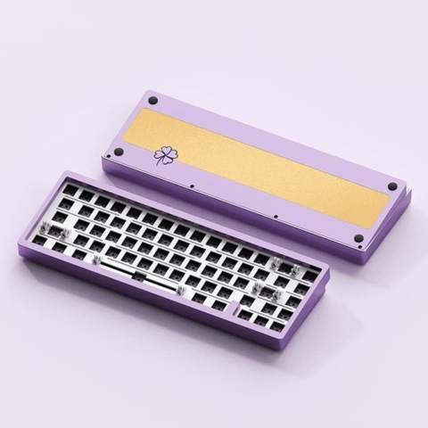 Kit BÀN PHÍM CƠ LUCKY65 | LUCKY 65 KEYBOARD Nhôm CNC, 3 Mode kết nôi, Hotswap Mạch Xuôi