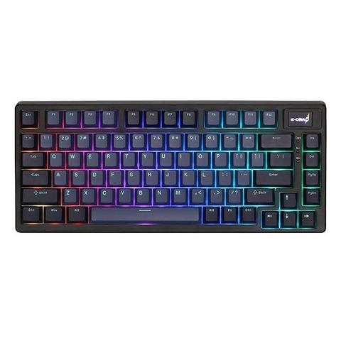 Bàn phím cơ E-Dra EK375 Pro 3 Mode Màn hình Mạch xuôi RGB Hotswap 5 pin bảo hành chính hãng 24 tháng