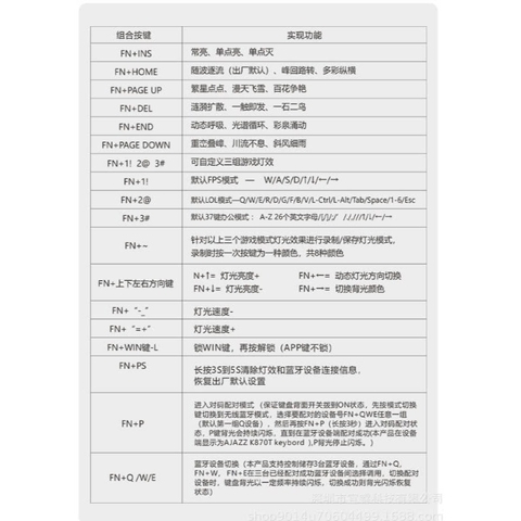 Bàn Phím Cơ Ajazz K870T - RGB, Bluetooth, Type-C Dual Mode | MKShop