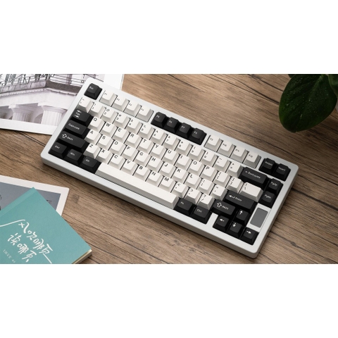 Chillkey ND75 Bàn phím cơ nhôm CNC 3 mode bluetooth 2.4G type C hotswap RGB không dây