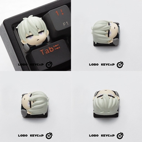 Keycap Kaiju No8, Nút Kaiju số 8 cho bàn phím cơ, keycap Artisan