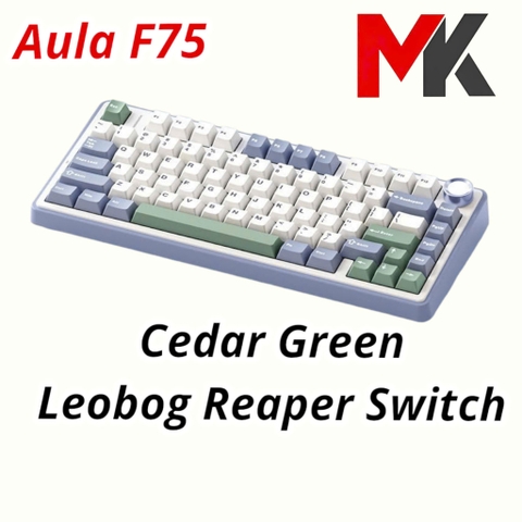 Bàn Phím Cơ Aula F75 | 3 Mode, Hotswap, RGB | MKShop