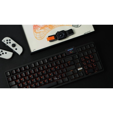 INFI100 - Bàn Phím Cơ Infi 100 Nhôm CNC 6063 Mạch Xuôi 3 Mode RGB