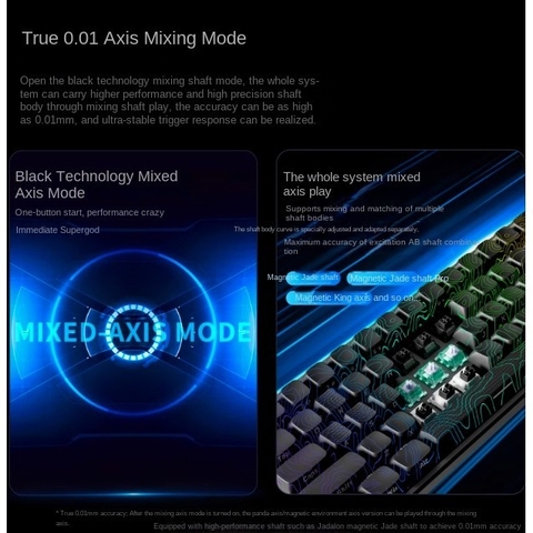 Bàn phím cơ Gaming Rapid Trigger Eweadn Tank68 8k vỏ nhôm