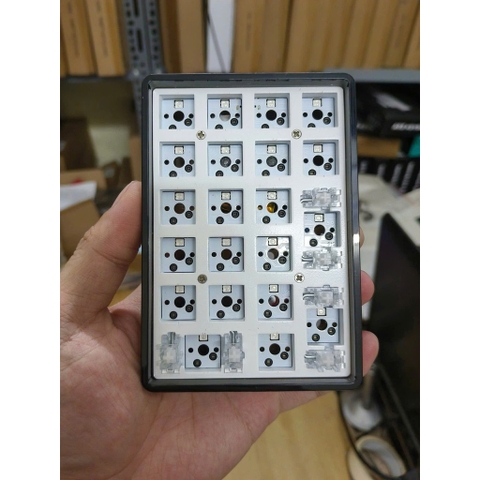 Leobog K21 Bluetooth NumPad | 3 chế độ kết nối | phím cơ Numpad 21 phím trong suốt | MKShop