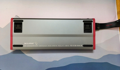 Bàn Phím Cơ Skyloong GK68HE Aluminum - Plateless Gasket, Switch Từ Tính, 8K Polling | MKShop