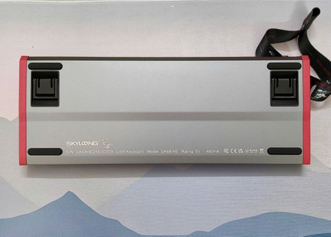 Bàn Phím Cơ Skyloong GK68HE Aluminum - Plateless Gasket, Switch Từ Tính, 8K Polling | MKShop