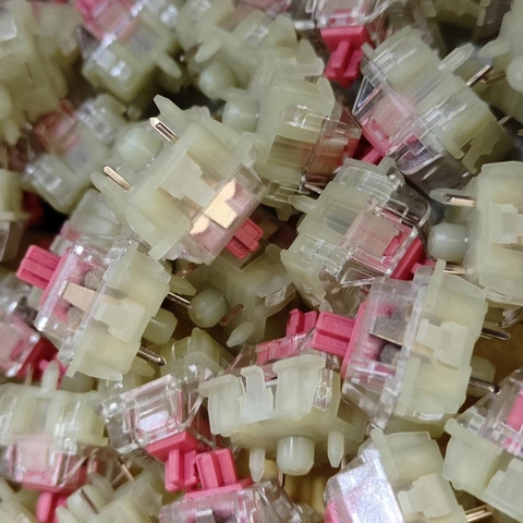 Switch Cherry MX RGB Silent Red (Mới 100%) - 5 Pin, Vỏ Trong Suốt | MKShop