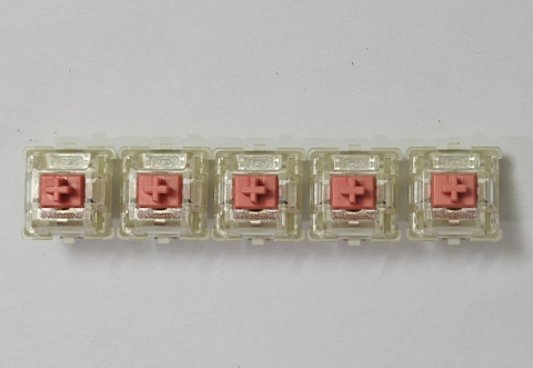 Switch Cherry MX RGB Silent Red (Mới 100%) - 5 Pin, Vỏ Trong Suốt | MKShop