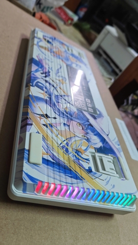 Bàn Phím Cơ Valkyrie VK87 Merlin (Cũ) - Màn Hình LCD, 3 Mode, Valkyrie Linear | MKShop