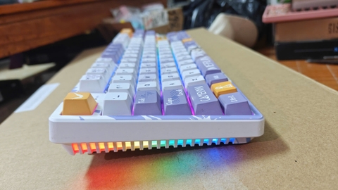 Bàn Phím Cơ Valkyrie VK87 Merlin (Cũ) - Màn Hình LCD, 3 Mode, Valkyrie Linear | MKShop