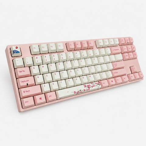 Bàn Phím Cơ Varmilo VA87M Cherry Blossom (Cũ) - Switch Cherry Silent Red | MKShop