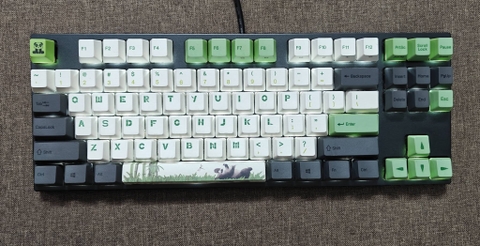 Bàn Phím Cơ Varmilo VA87M Panda (Cũ) - TKL, Switch Cherry Silent Red | MKShop