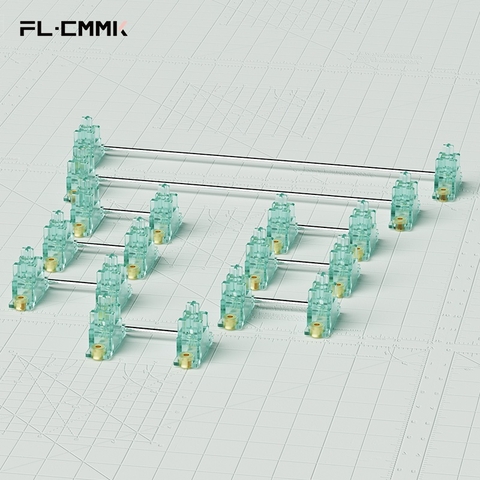 Bộ Stab FL CMMK PCB Mount dùng cho bàn phím cơ, FL PCB Stabilizer