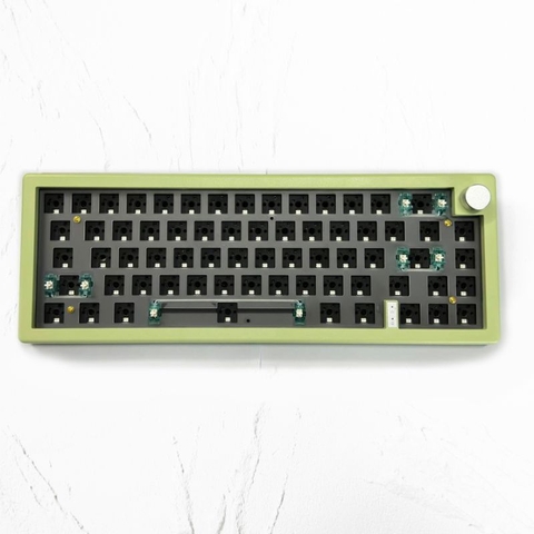 Kit bàn phím cơ GMK67 3 mode mạch xuôi gasket RGB hotswap