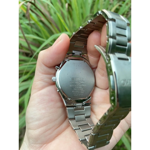 Đồng hồ nam Seiko Solar - Radio Wave Control - Titanium 7B42-0AN0 [A0]