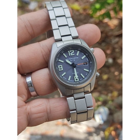 Đồng hồ nam Casio Overland 3721 Wave Cetor Tough Solar Titanium