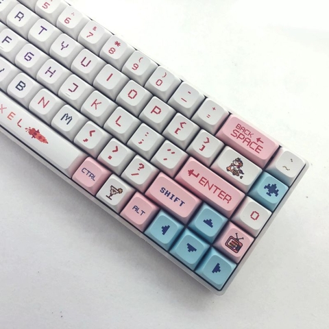 Bộ nút keycap XDA Pixel 120 nút PBT Dyesub