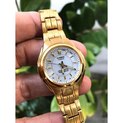 Đồng hồ nữ Casio Lineage LIW-011 Tough Solar, Wave Ceptor