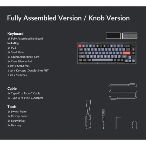 Bàn phím cơ Keychron V2 Keymap QMK VIA