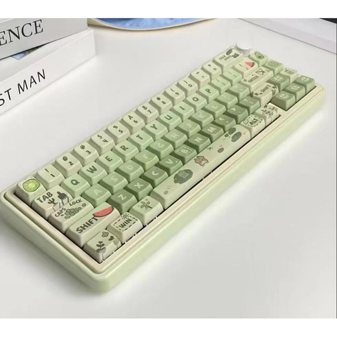 [Sẵn hàng] Kit bàn phím cơ LMK67 Nhôm 3 Modes QMK/VIA