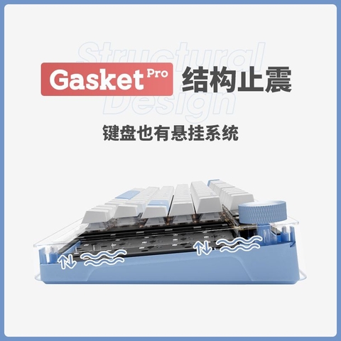 Bàn phím cơ Jamesdonkey RS2 3.0 Màn hình tùy chỉnh, núm vặn, Hotswap, RGB, 3 Modes, Gasket Mount Pro