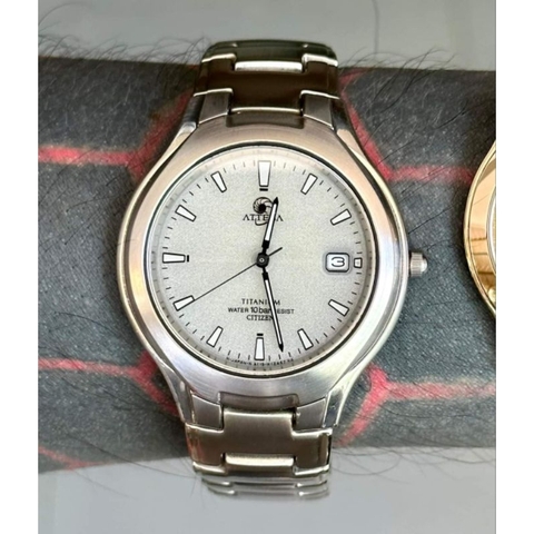 Đồng hồ nam Citizen Attesa Eco Drive Titanium A119-H07413 cũ