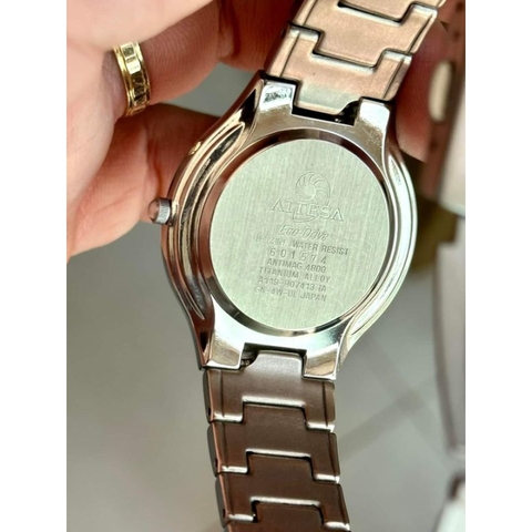 Đồng hồ nam Citizen Attesa Eco Drive Titanium A119-H07413 cũ
