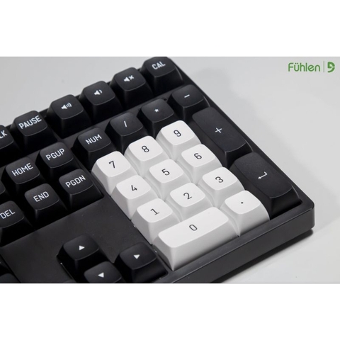 Bộ nút Keycap Fuhlen Panda PBT Double shot CSA Profile