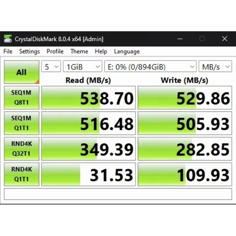 Ổ cứng SSD Enterprise Micron 5200 ECO 960GB Sata  MTFDDAK960TDC