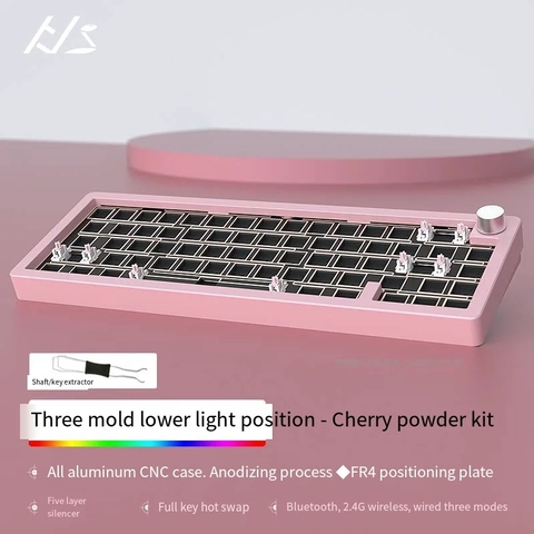 Bàn Phím Cơ AL65 - CNC Aluminum, 65% Layout, LED RGB, Hotswap | MKShop