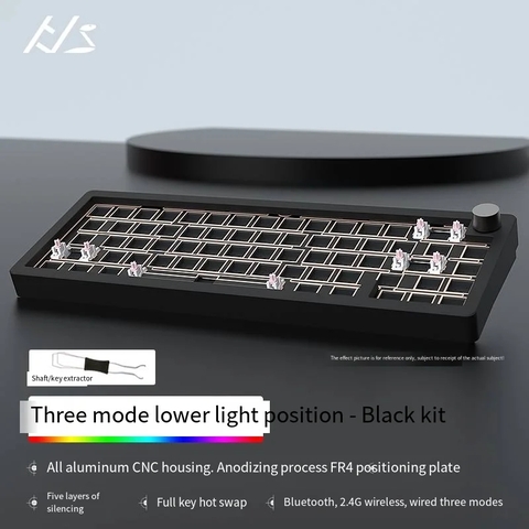 Bàn Phím Cơ AL65 - CNC Aluminum, 65% Layout, LED RGB, Hotswap | MKShop