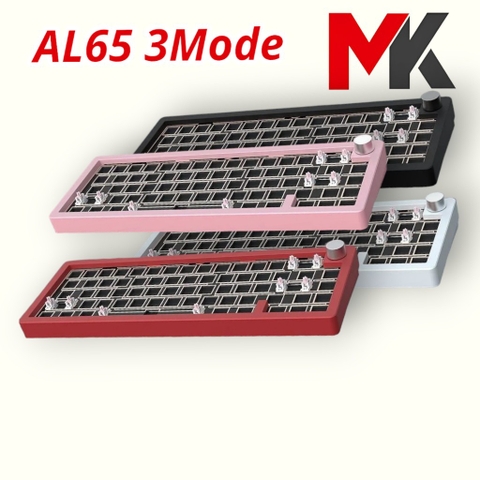 Bàn Phím Cơ AL65 - CNC Aluminum, 65% Layout, LED RGB, Hotswap | MKShop