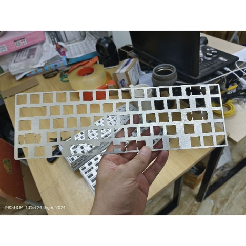 Plate nhôm Plate Alu Lucky65 Plate bàn phím cơ Lucky65