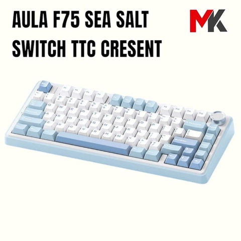 Bàn Phím Cơ Aula F75 | 3 Mode, Hotswap, RGB | MKShop