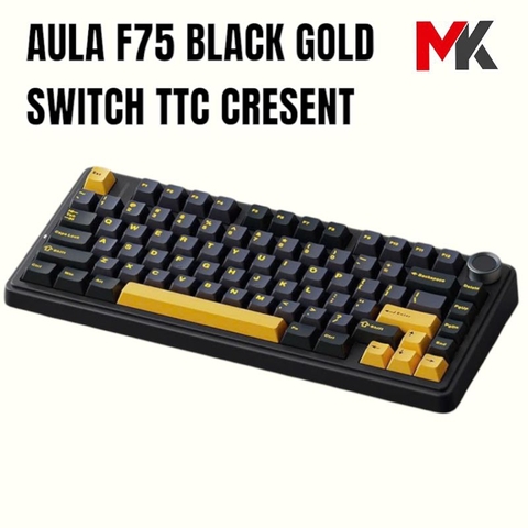Bàn Phím Cơ Aula F75 | 3 Mode, Hotswap, RGB | MKShop
