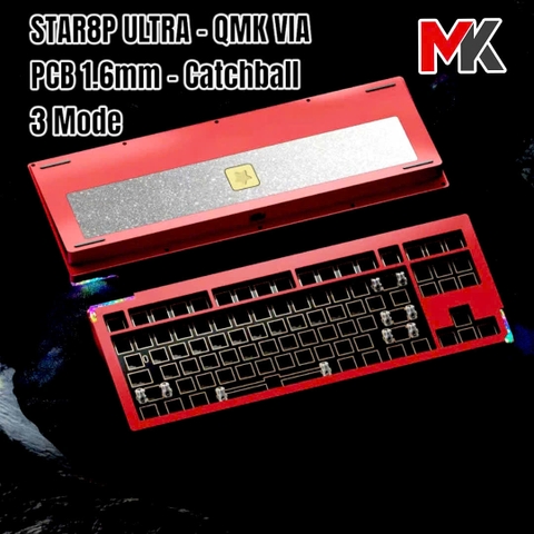 Bàn Phím Cơ Weikav Stars80 Ultra Only Kit - 80% Layout, Gasket Mount, Hotswap | MKShop
