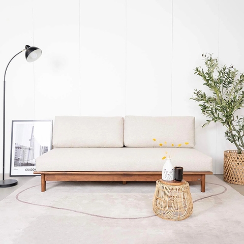 Ghế Sofa Gỗ Tràm Tự Nhiên