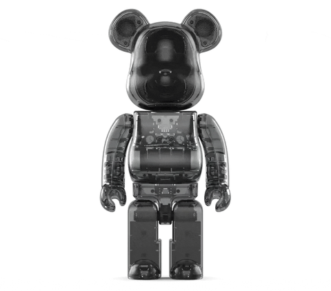 Bearbrick Audio 400% Portable Bluetooth Speaker Smoke