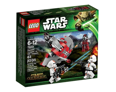 LEGO Star Wars Republic Troopers vs. Sith Troopers 75001