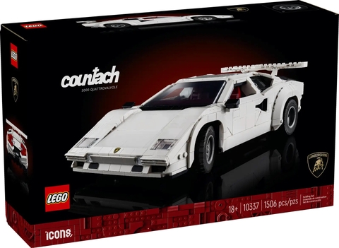 LEGO Lamborghini Countach 5000 Quattrovalvole 10337